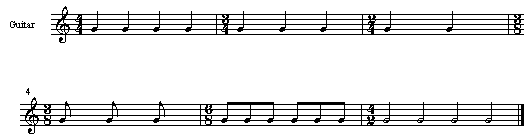 Different Time Signatures
